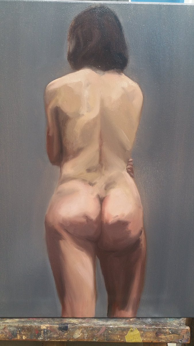 Marina, Huile 2 heures