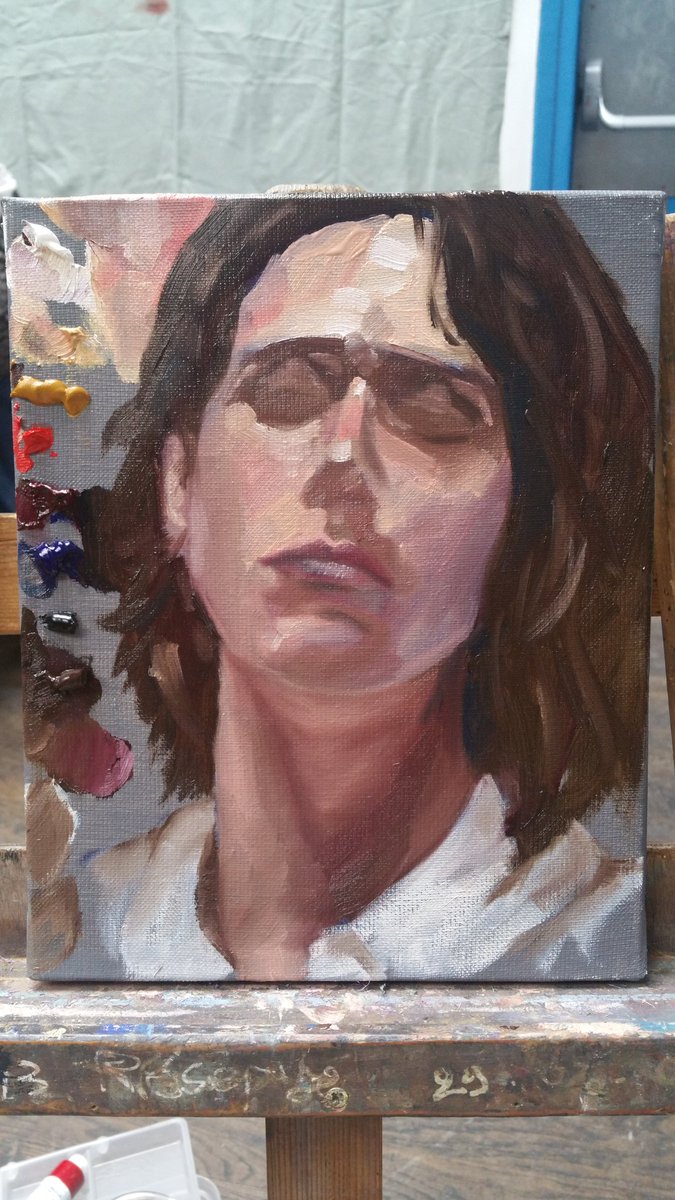 Portrait huile – Oil portait (45 mins)