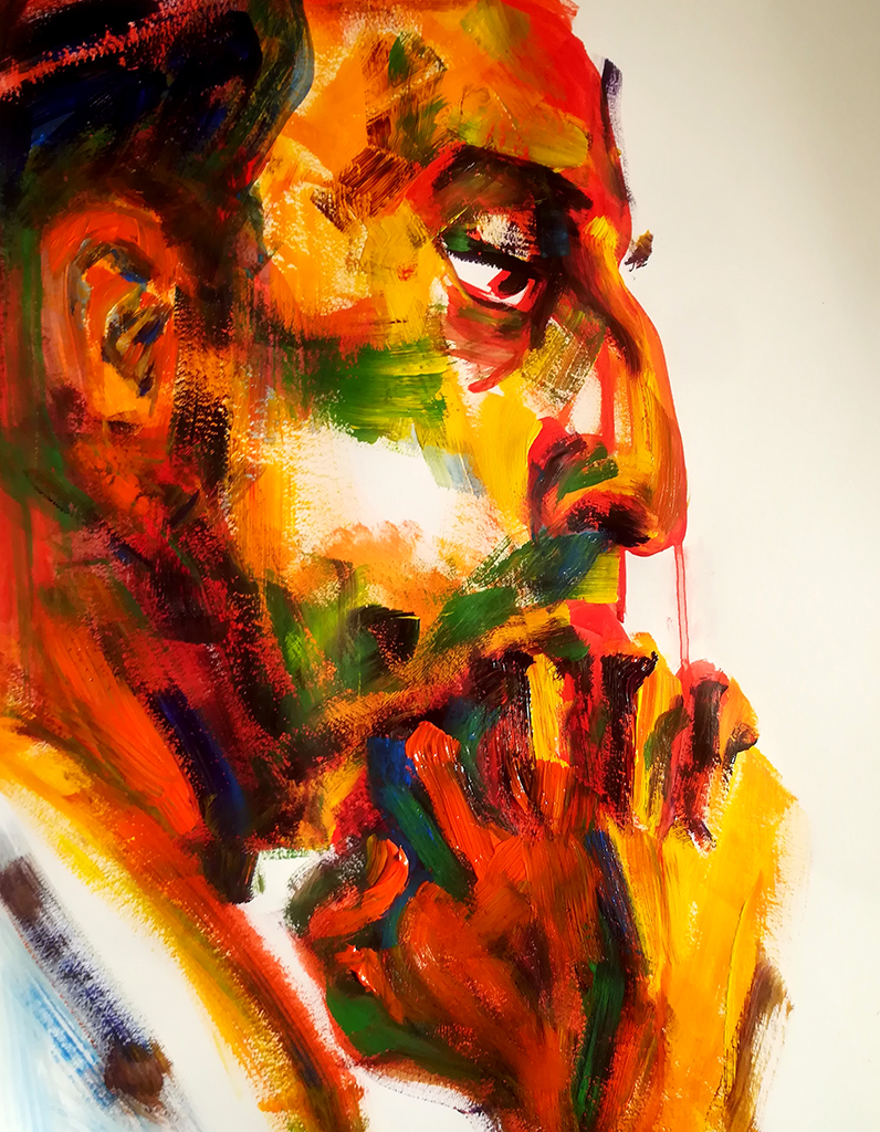 Samuel – 15 minutes Acryliques