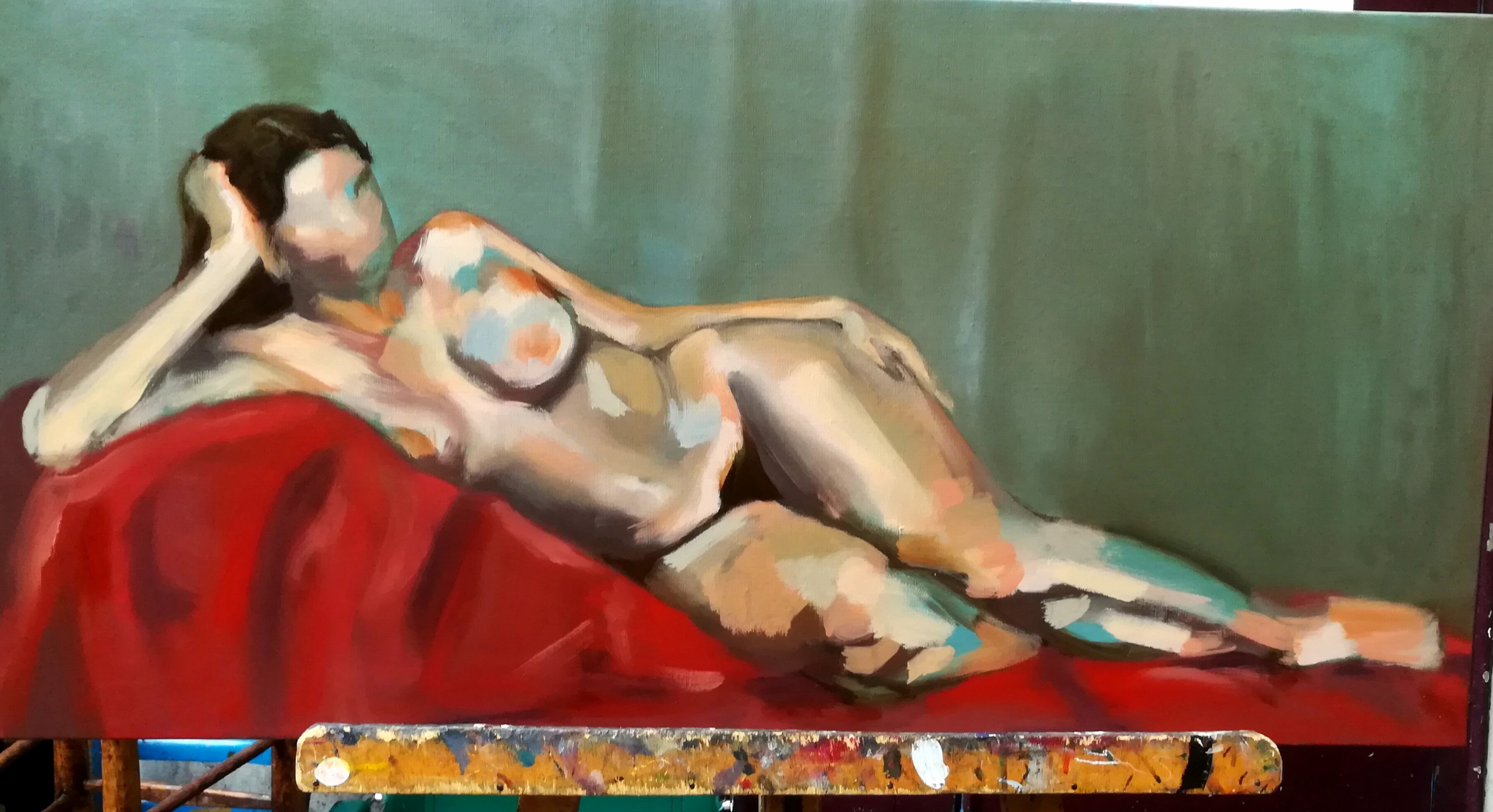 Flore – Huile sur toile