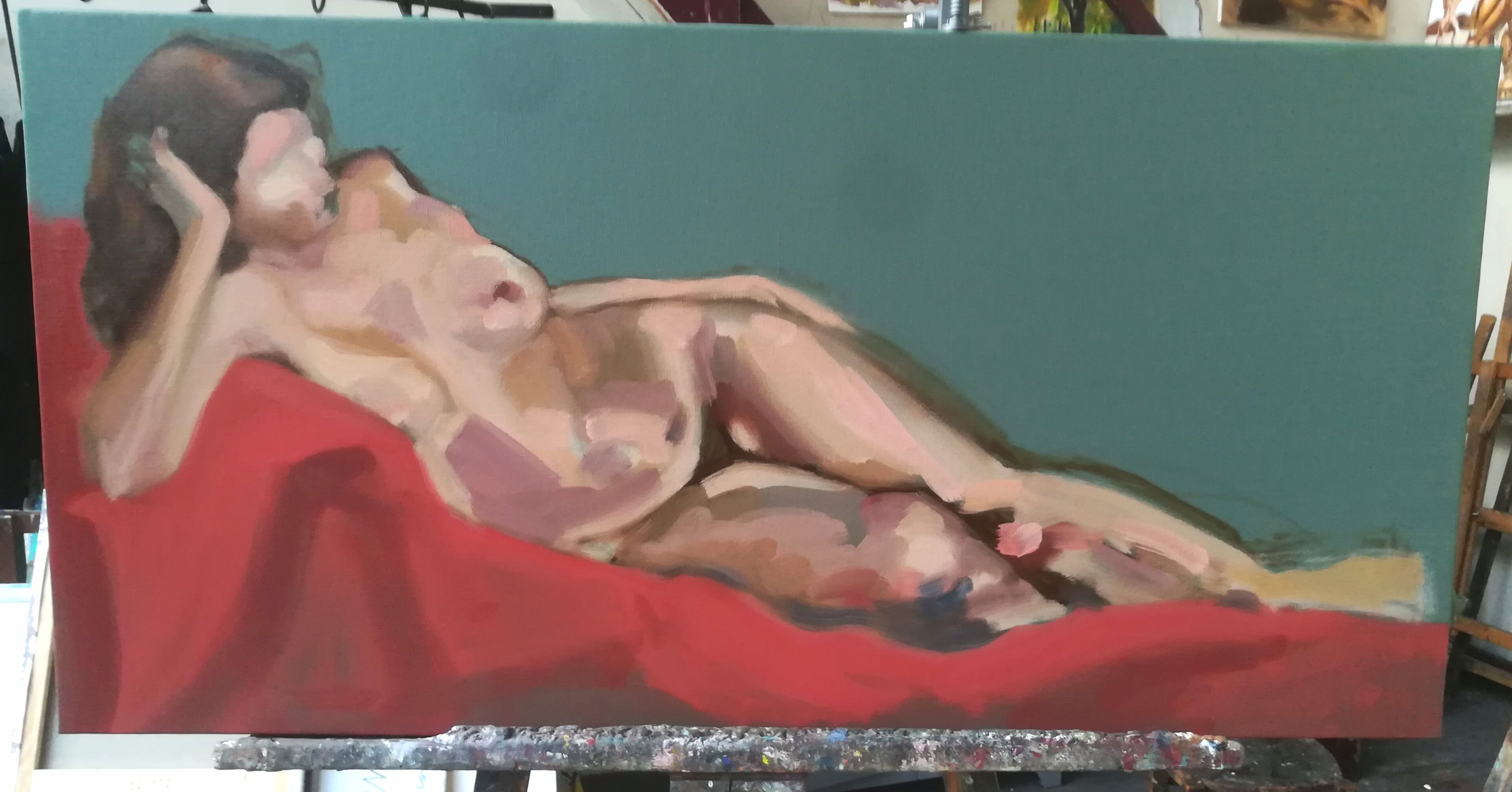 Flore 2 – Huile sur toile